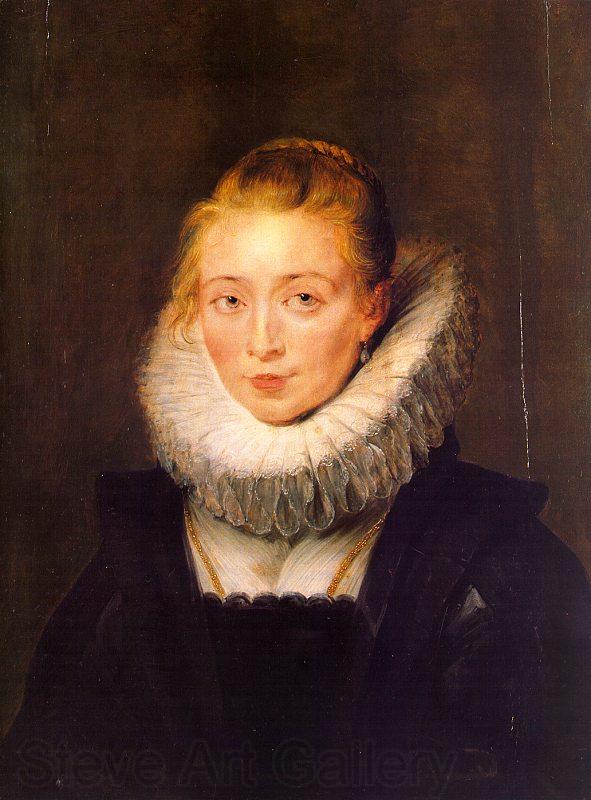 Peter Paul Rubens The Maid of Honor to the Infant Isabella France oil painting art